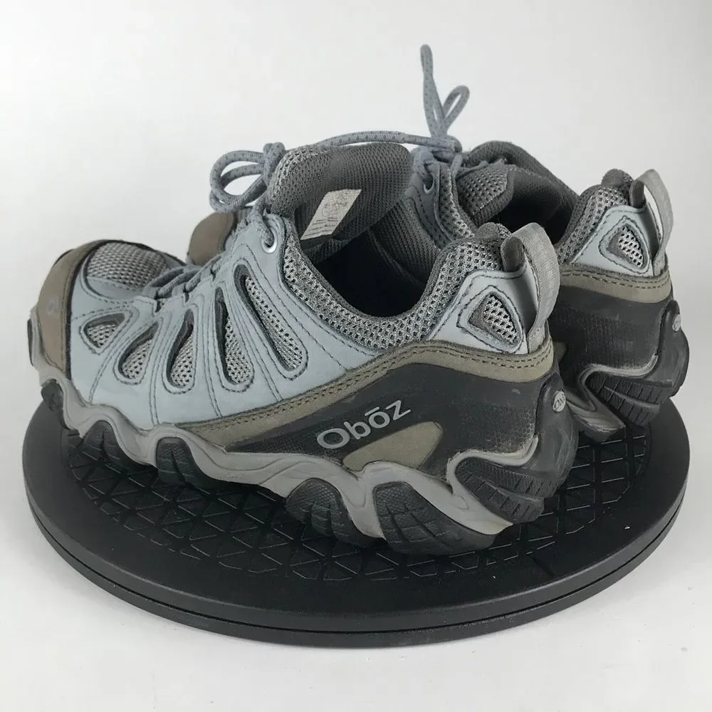 Oboz Low Top Hiking Boots Low Top Gray/Blue Women’s Size 8.5 - Picture 7 of 12